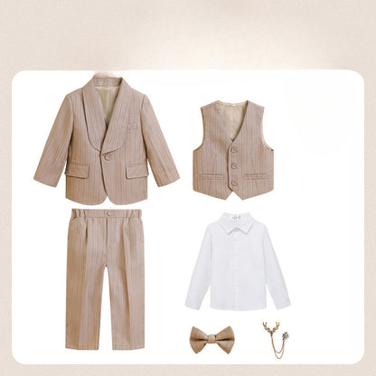 Wholesale of Boys' Polyester British Style Suit Sets