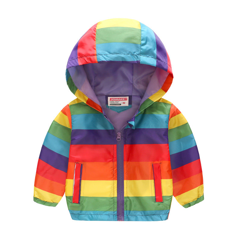 Wholesale Jacket Spring and Autumn Thin Cap Polyester Baby Clothes