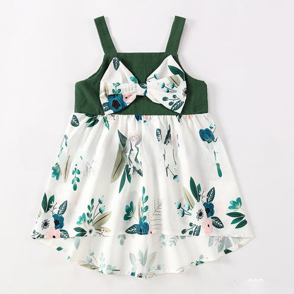 Wholesale Parent-child Dress Printed Cotton Baby Clothes