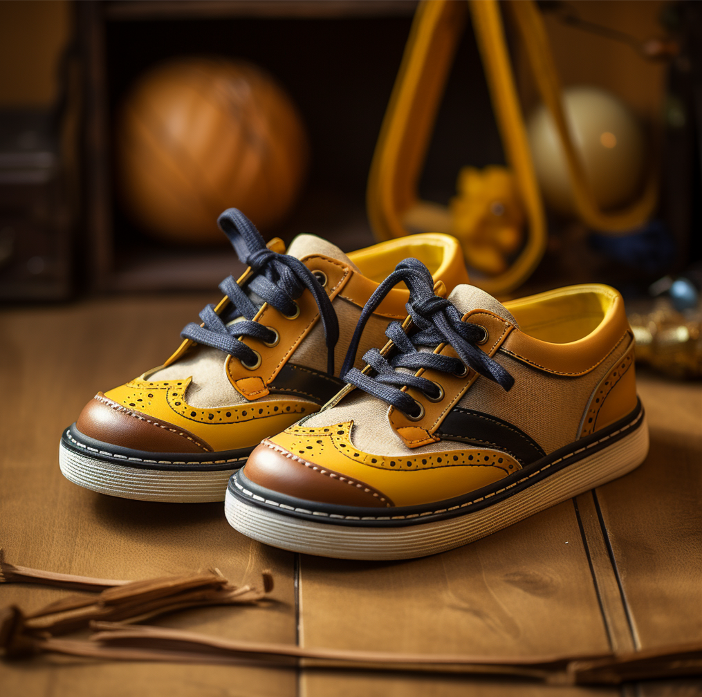 Personalized Hue Yellow Shoes