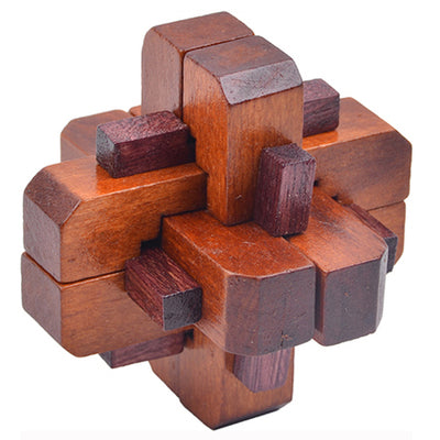 Wooden Puzzle Educational Toy - Luban Lock