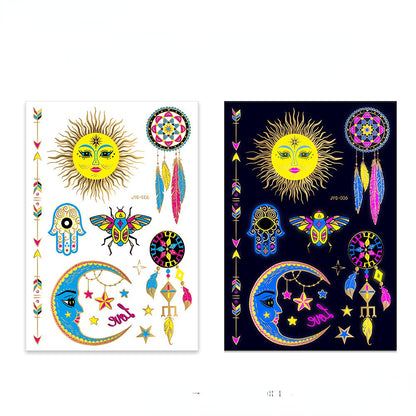 Wholesale Fluorescent Tattoo Sticker Paper TOY