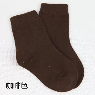 10 Pairs Children Cotton Socks