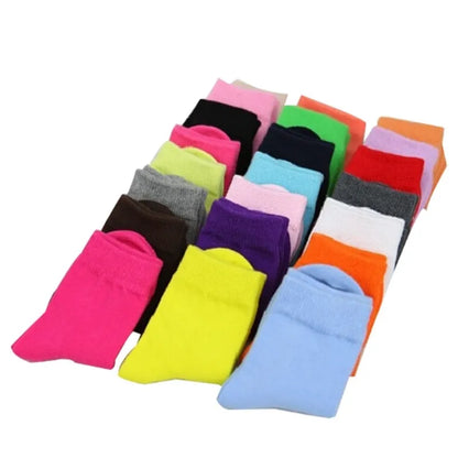 10 Pairs Children Cotton Socks