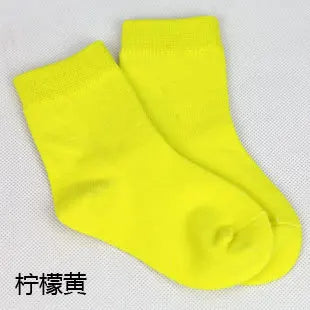 10 Pairs Children Cotton Socks