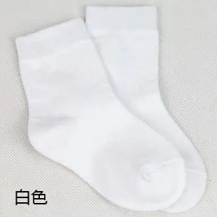 10 Pairs Children Cotton Socks