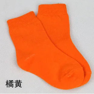 10 Pairs Children Cotton Socks