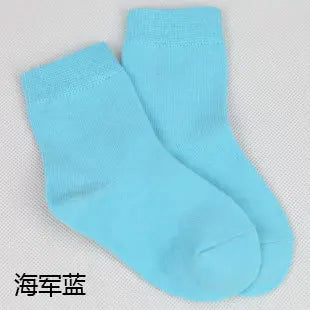 10 Pairs Children Cotton Socks