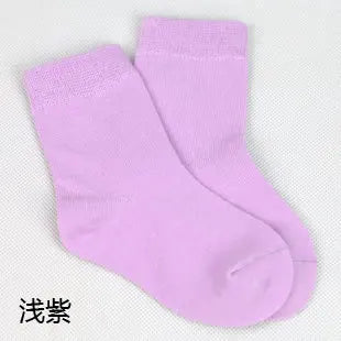 10 Pairs Children Cotton Socks