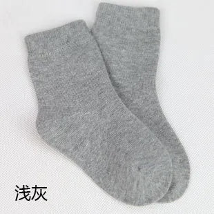 10 Pairs Children Cotton Socks