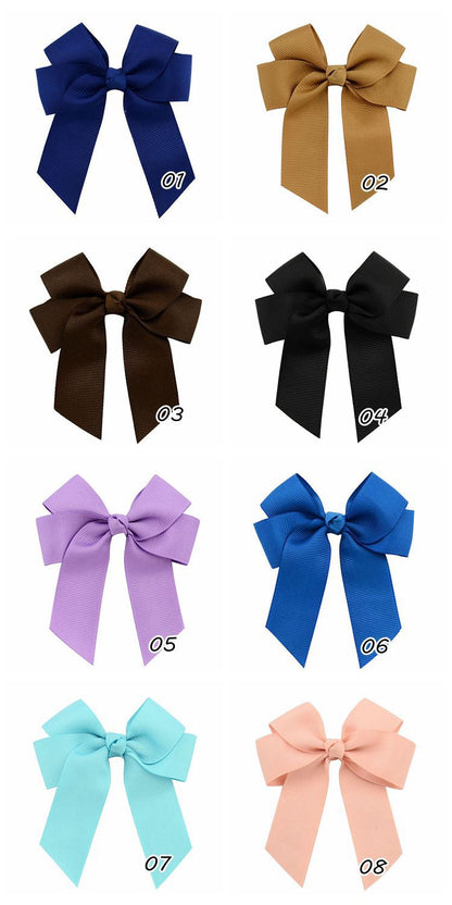 6POINT BOW HAIR CLIPS