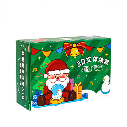 Wholesale Graffiti Gypsum Children's Christmas Surprise Blind Box Gifts