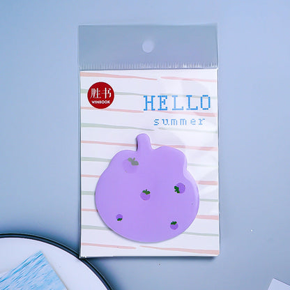 10PCS Fruit Paper Sticky Notes