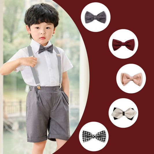 Wholesale of Children's Taped Performance Clothing with Bow Ties