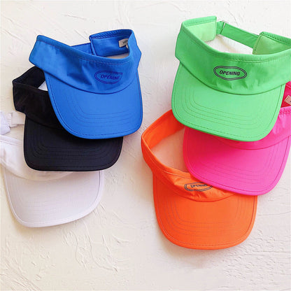 Wholesale Polyester Fiber Kids Summer Caps