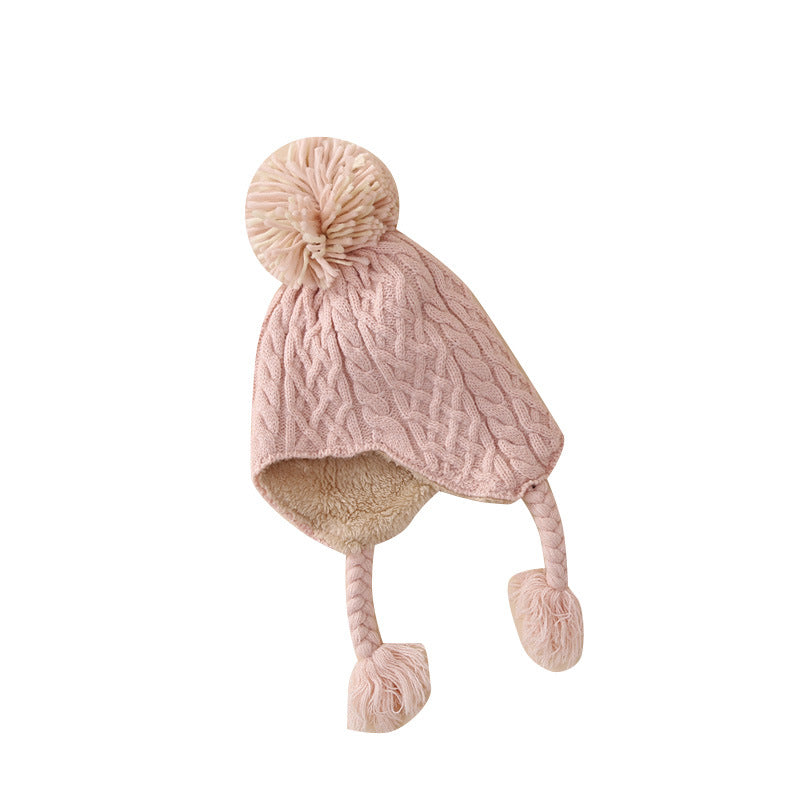 Wholesale Winter Baby Fleece Ear Protection Beanie