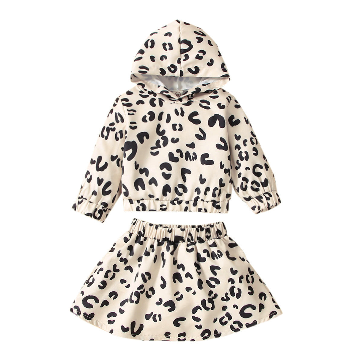 Wholesale of Cotton Children's Spring and Autumn Pullovers, Children's Clothing with Leopard Print