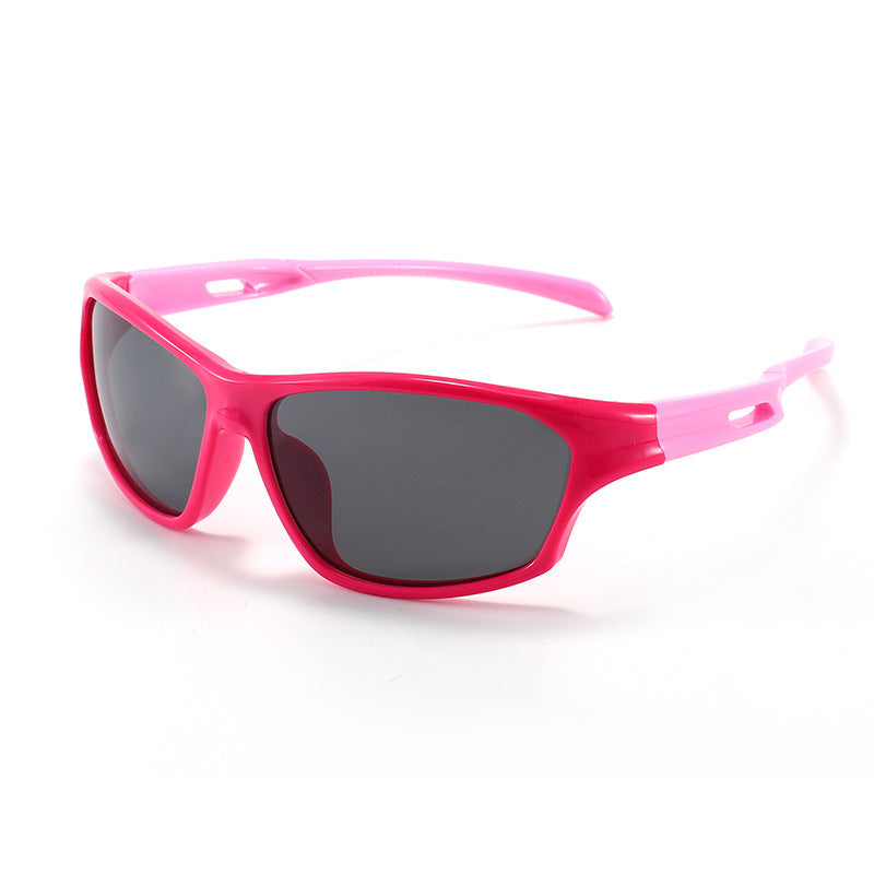 Wholesale Kids Silicone Sports Polarized Sunglasses