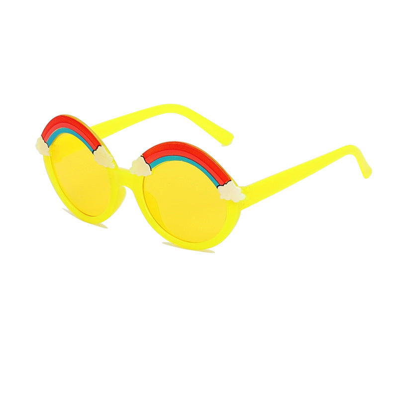 Wholesale PC UV Protection Rainbow Kids Sunglasses