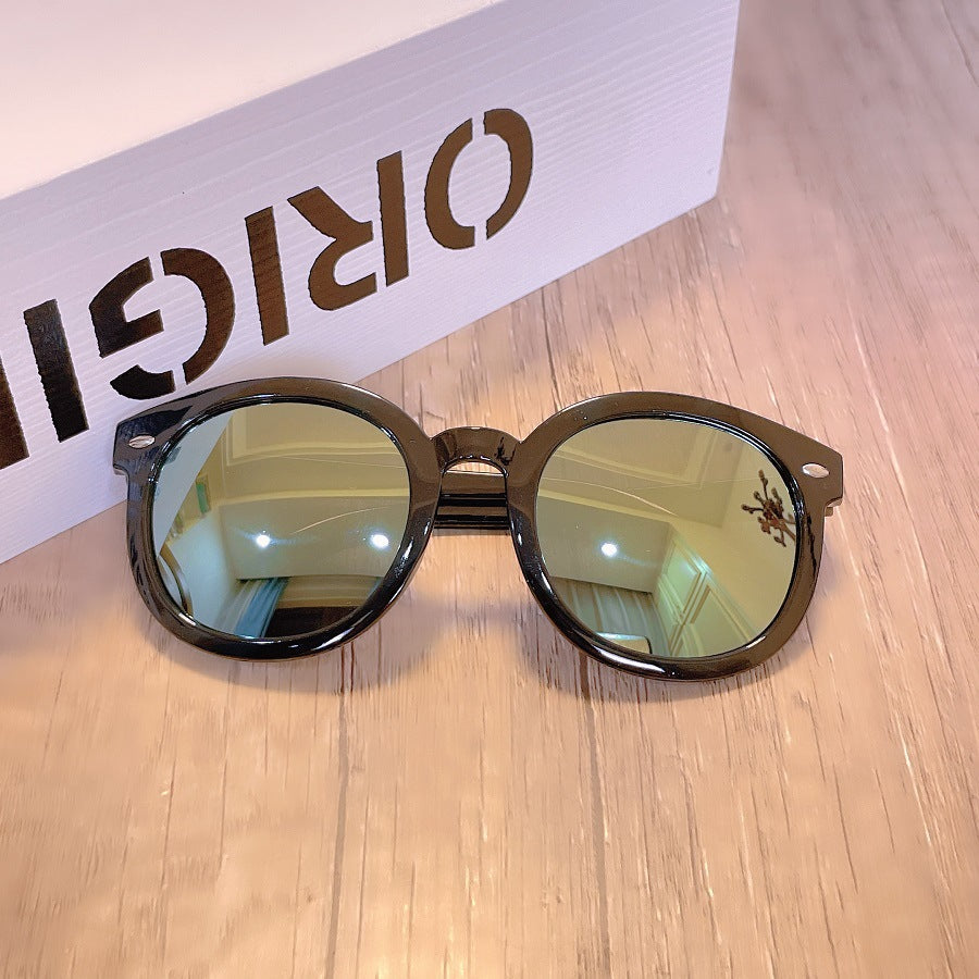 Wholesale Rice Nail Color Film Sunglasses