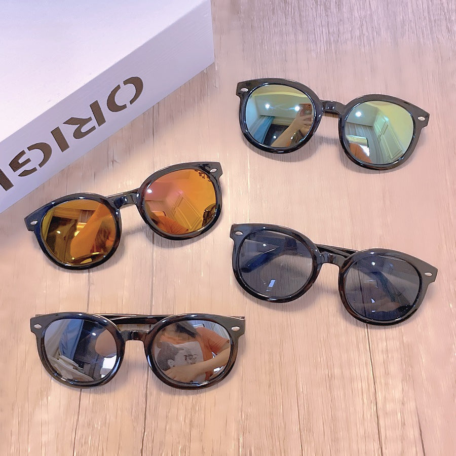 Wholesale Rice Nail Color Film Sunglasses