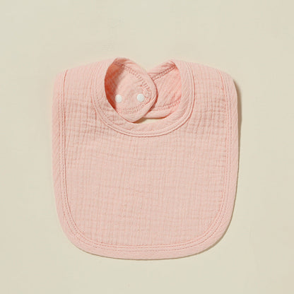 Newborn baby pure cotton 4-layer gauze bib Baby