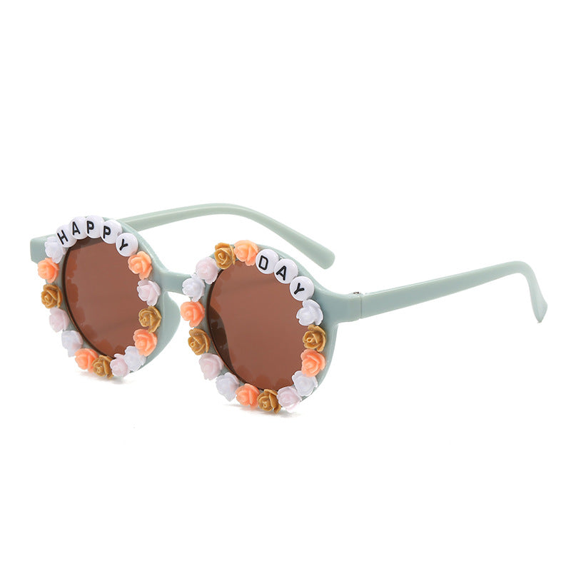 Wholesale Flower Kids Sunglasses