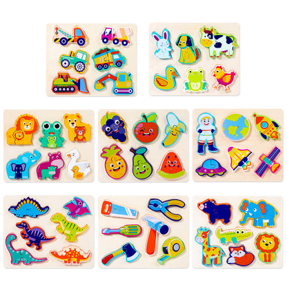 Wholesale Matching Puzzle Board Puzzle Wooden Toys