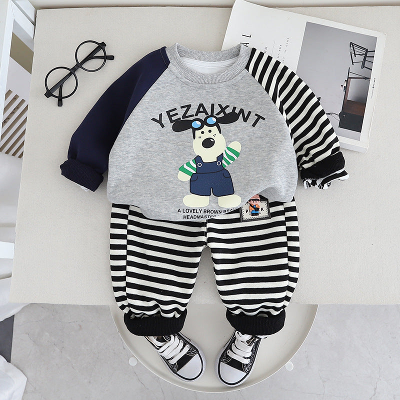 Wholesale of Boys' Cotton Hoodie Sets