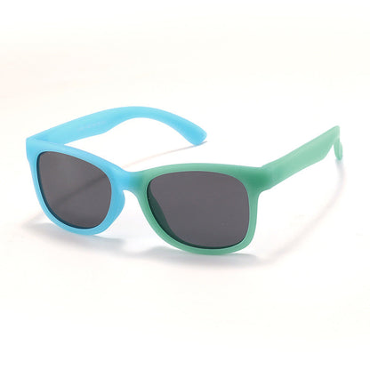 Wholesale UV Protection Color Changeable Silicone Kids Sunglasses