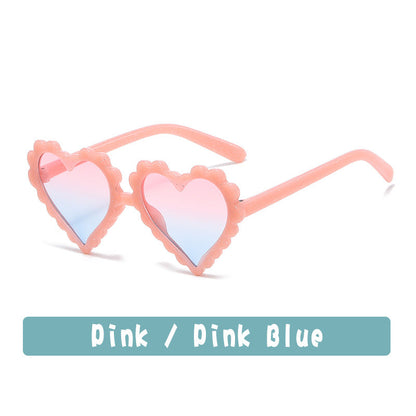 Wholesale PC Peach Heart Children's Sunglasses