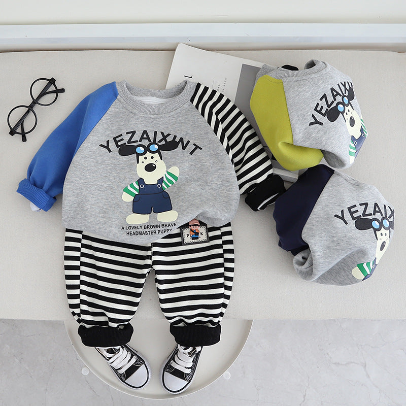 Wholesale of Boys' Cotton Hoodie Sets