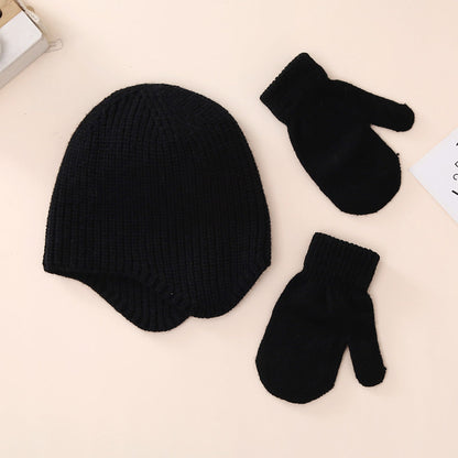 Wholesale Winter Baby Warm Hat Gloves Scarf Set