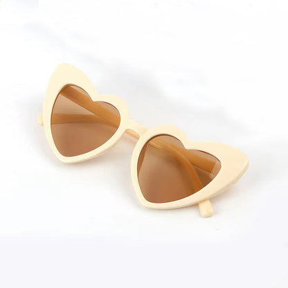 Wholesale PC Children's Peach Heart UV Protection Sunglasses