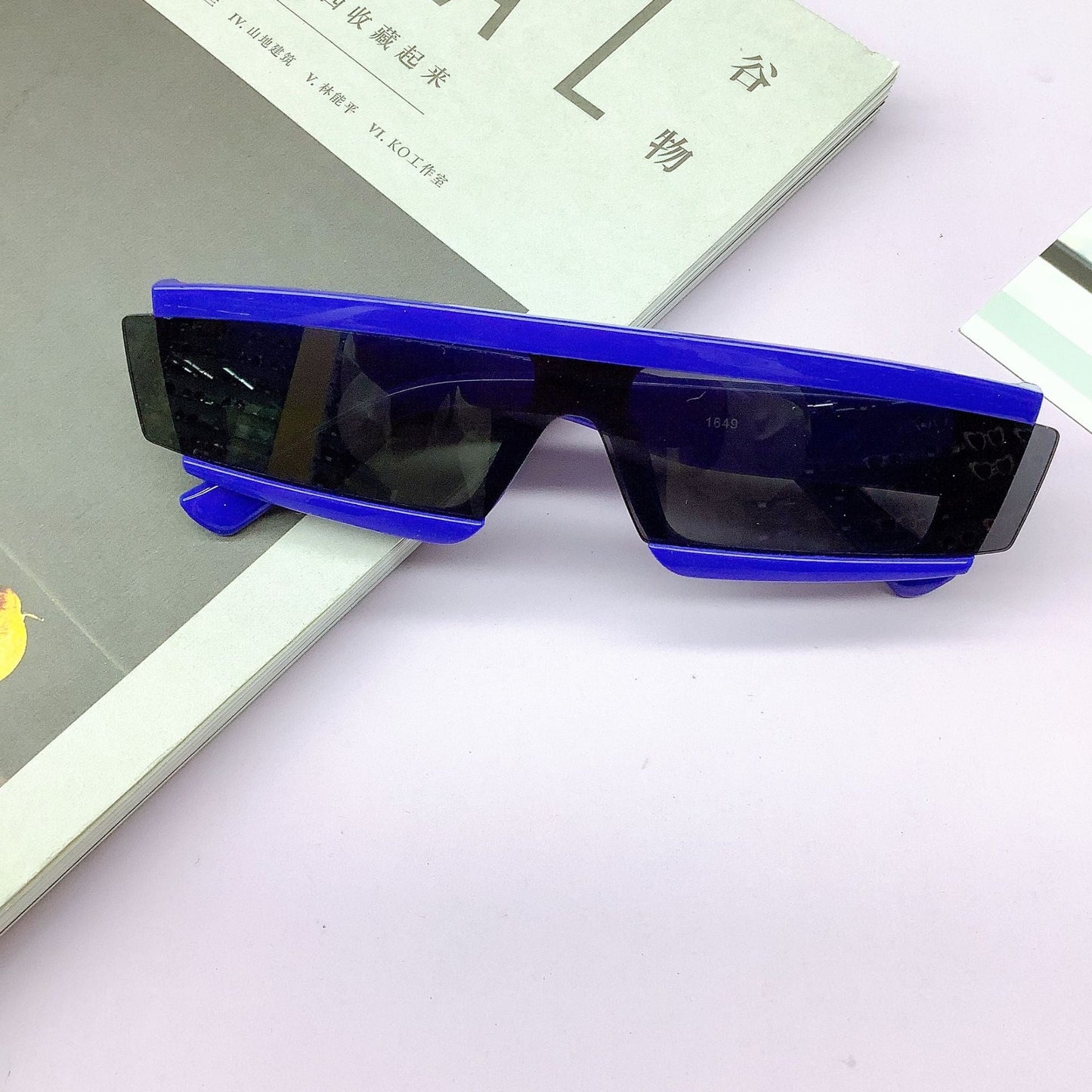 Wholesale PC Irregular Conjoined Film Children's Sunglasses