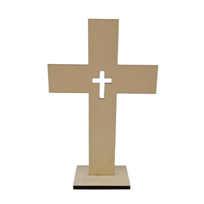 Wooden Cross Ornaments