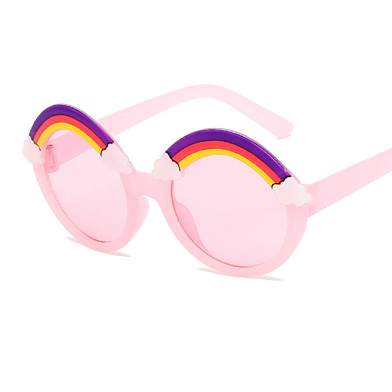 Wholesale PC UV Protection Rainbow Kids Sunglasses