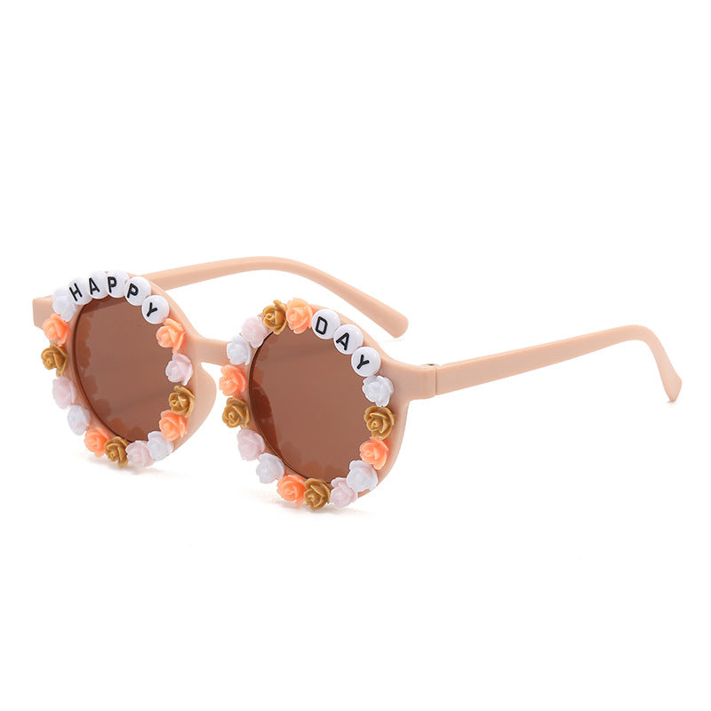 Wholesale Flower Kids Sunglasses