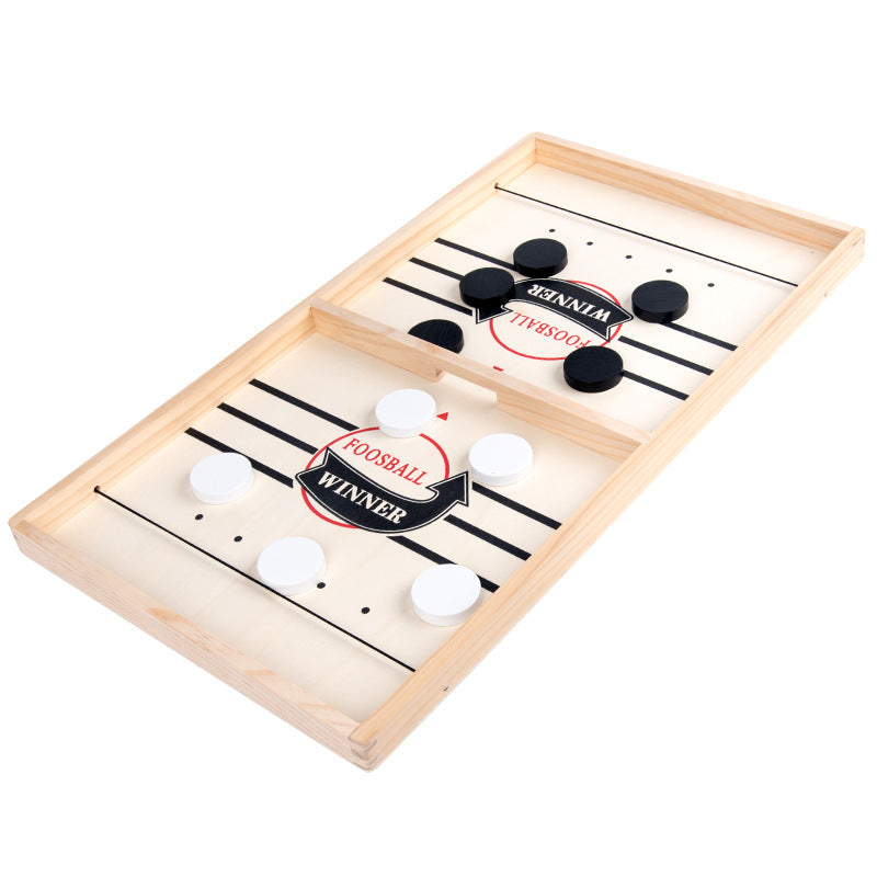 Wooden Two Person Catapult Chess Interactive Board Game