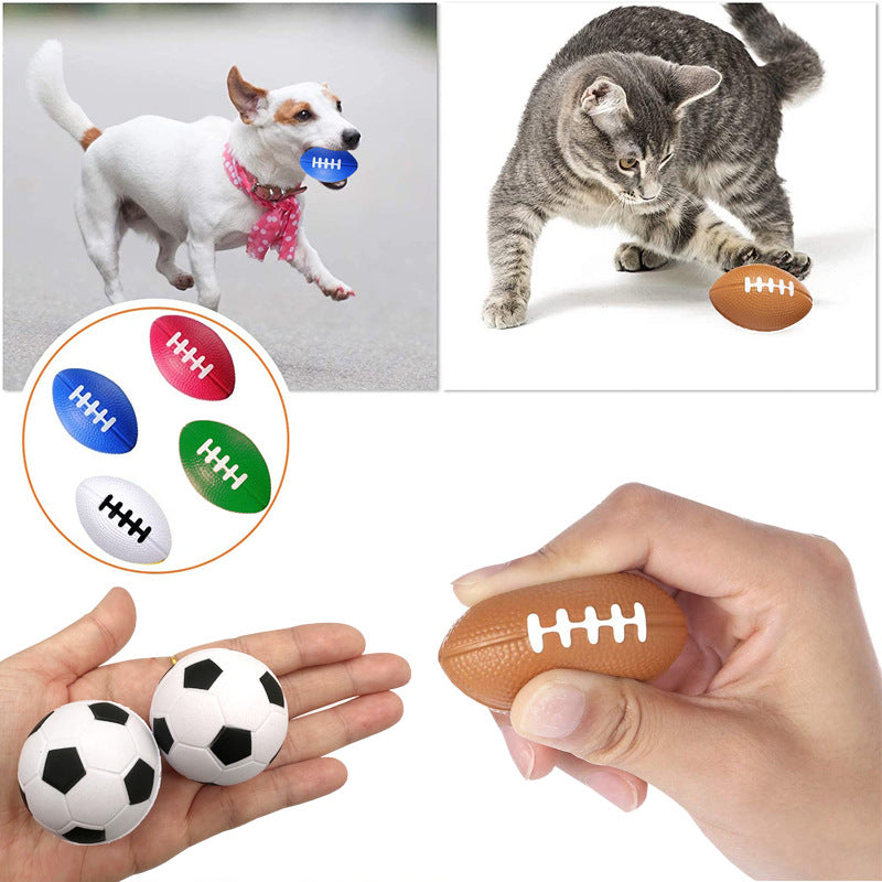 Wholesale Foam Sponge Ball 4cm Rugby Basketball Football PU Slow Rebound Decompression Vent Pressure Ball