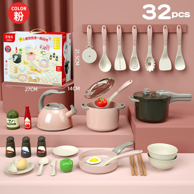 Wholesale Kids Simulation Kitchen Plastic TOY Set