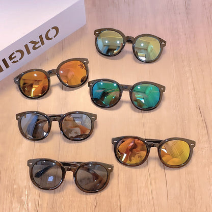 Wholesale Rice Nail Color Film Sunglasses