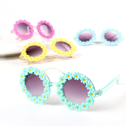 Wholesale Sweet Little Flowers Kids Sunglasses AC