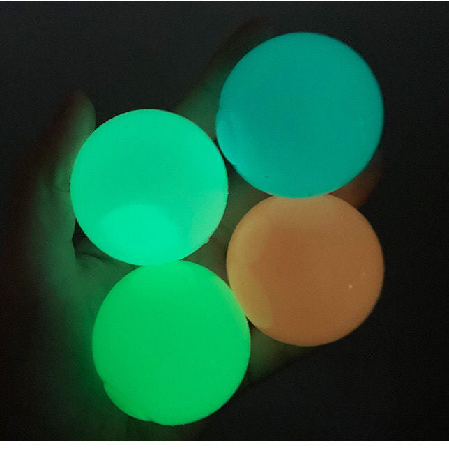 Wholesale Luminous Sticky Ball TPR TOY