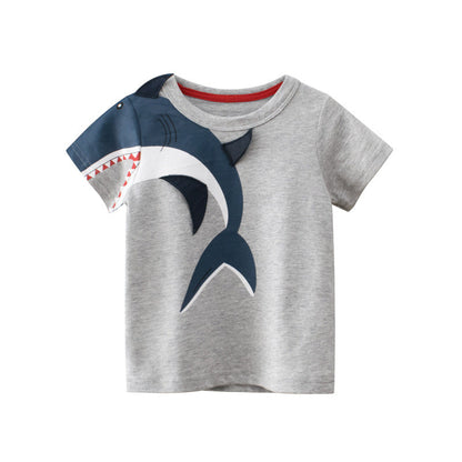 Wholesale Kids Short Sleeve T-Shirt Boys Baby Clothes