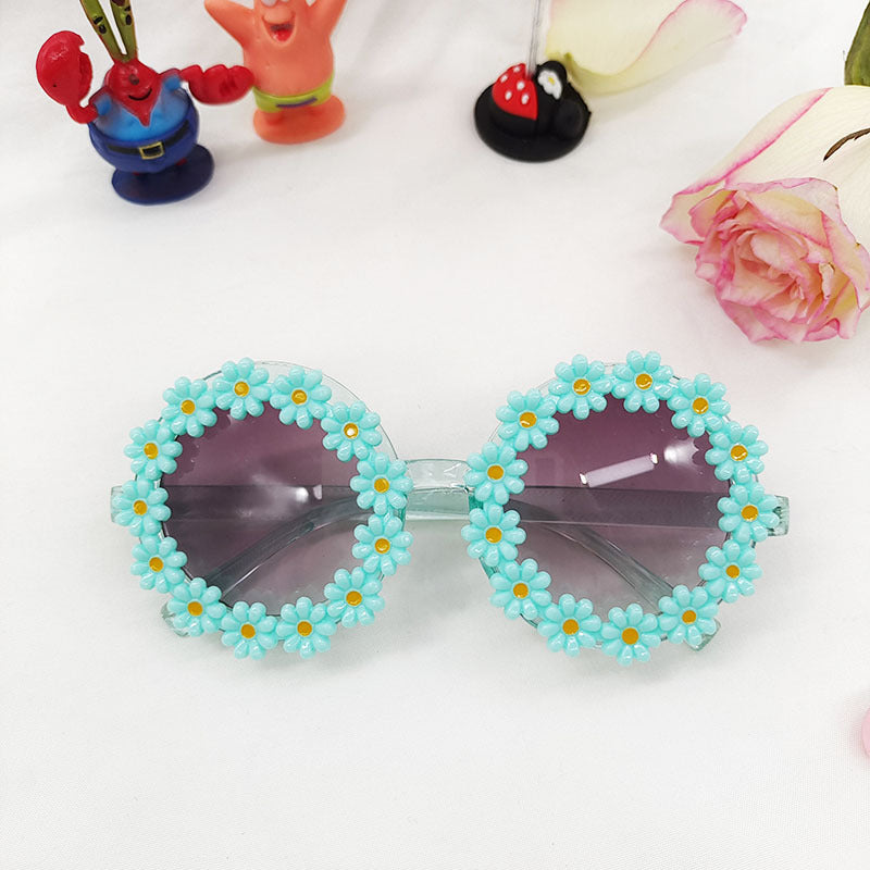 Wholesale Kids Love Flower PC Sunglasses