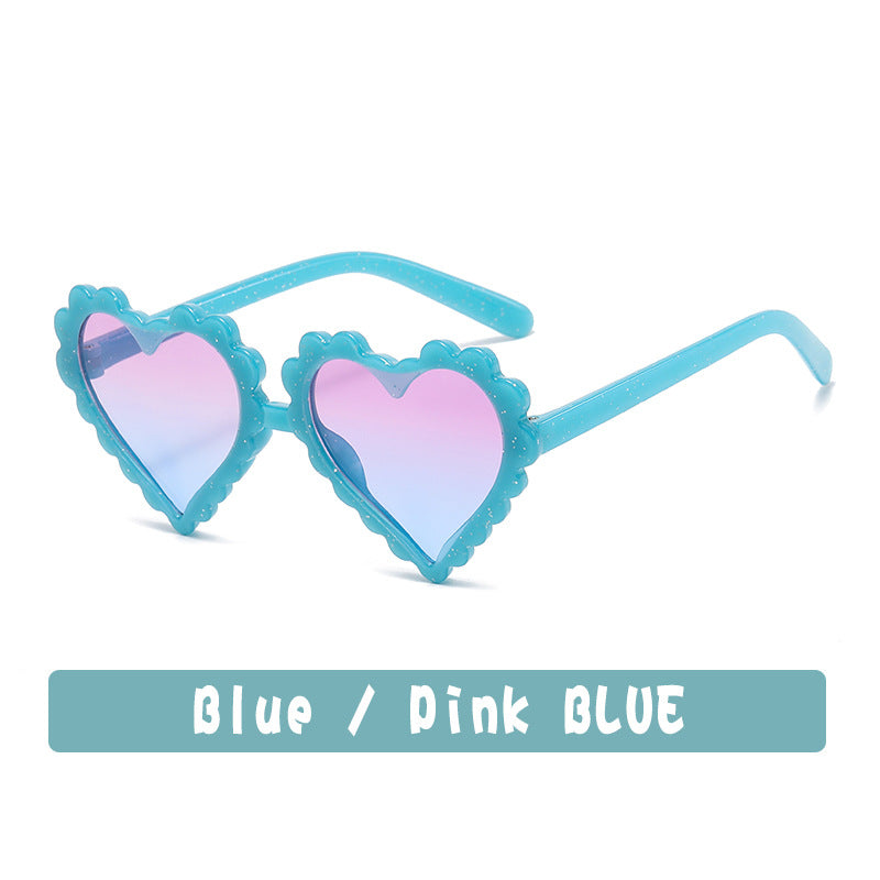 Wholesale PC Peach Heart Children's Sunglasses