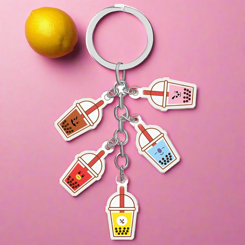 Animation Peripherals Cartoon Cute Acrylic Keychain