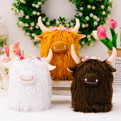 Wholesale Yak Scottish Plush Children's Doll Polyester TOY