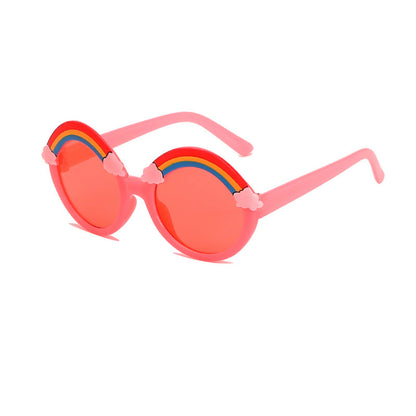 Wholesale PC UV Protection Rainbow Kids Sunglasses